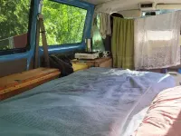 Gebraucht VW Transporter 158 PS (116 kW) 2004 Blau Van