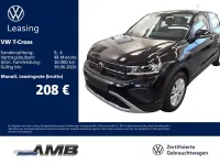 Gebraucht VW T-Cross Basis 95 PS (69 kW) 2025 Schwarz SUV