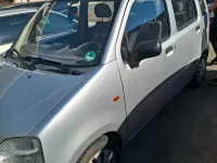 Gebraucht Opel Agila 60 PS (44 kW) 2003 Silber Van / Kleinbus