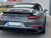 gebraucht Porsche 911 Turbo S Cabriolet 991 Approved 02/26 ACC Carbon Burn