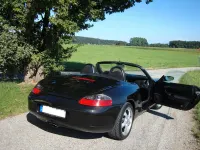 Gebraucht Porsche Boxster 204 PS (150 kW) 1997 Schwarz Cabrio