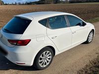Second-hand Seat Leon Style 110 CP (80 kW) 2015 Alb Berlinǎ