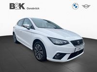 gebraucht Seat Ibiza Ibiza1.0 TSI Aut. Klima LED Temp SHZ DAB PDC Bluetooth Einparkhilfe el. Fenster