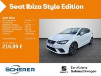 Gebraucht Seat Ibiza Style 116 PS (85 kW) 2024 Nevada weiß metallic (metallic) Kleinwagen
