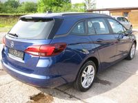 Gebraucht Opel Astra 122 PS (89 kW) 2021 Nautic blau Kombi