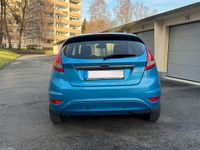 Gebraucht Ford Fiesta 97 PS (71 kW) 2009 Blau Kleinwagen