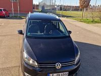 Gebraucht VW Touran Highline 140 PS (102 kW) 2013 Schwarz Van / Kleinbus