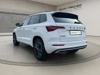 Gebraucht Skoda Karoq SportLine 150 PS (110 kW) 2023 Weiß SUV