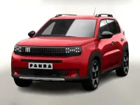 Neu Fiat Grande Panda La Prima 101 PS (74 kW) 2026 Rot by (red) / dach schwarz Kleinwagen