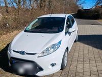 Gebraucht Ford Fiesta Titanium 82 PS (60 kW) 2009 Weiß Kleinwagen