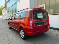 Gebraucht Dacia Logan MCV Lauréate 105 PS (77 kW) 2009 Rot Kombi