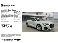 Gebraucht Audi A3 S-Line 150 PS (110 kW) 2025 Gletscherweiß metallic Limousine