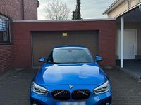 Gebraucht BMW 116 M Sport 109 PS (80 kW) 2018 Blau Kleinwagen