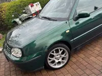 Gebraucht VW Golf Trendline 101 PS (74 kW) 2000 Grün Cabrio