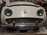 Gebraucht Triumph TR3 102 PS (75 kW) 1952 Weiß Cabrio