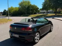 Gebraucht VW Golf Cabriolet GTI 211 PS (155 kW) 2015 Schwarz Cabrio