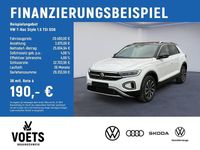Gebraucht VW T-Roc Style 150 PS (110 kW) 2025 Pure white schwarz SUV