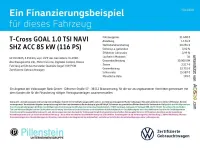 Gebraucht VW T-Cross Goal 116 PS (85 kW) 2025 Blau SUV