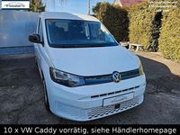 Gebraucht VW Caddy 102 PS (75 kW) 2021 Weiß Van / Kleinbus