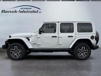 Gebraucht Jeep Wrangler Unlimited Sahara 272 PS (200 kW) 2024 Silber SUV