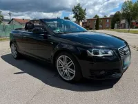Gebraucht Audi A3 Cabriolet S-Line 160 PS (117 kW) 2010 Schwarz Cabrio