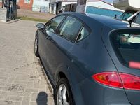 Usata Seat Leon 102 CV (75 kW) 2008 Blu Utilitaria