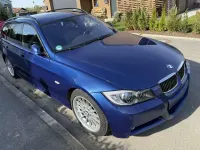 Brugt BMW 325 197 HK (144 kW) 2007 Blå Stationcar