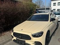 Gebraucht Mercedes E220 AMG 200 PS (147 kW) 2022 Beige Limousine