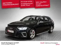 Gebraucht Audi S4 Design 341 PS (250 kW) 2022 Mythosschwarz metallic Kombi