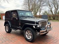Gebraucht Jeep Wrangler Sahara 169 PS (124 kW) 2000 Schwarz SUV