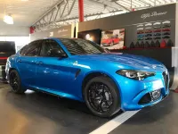 Neu Alfa Romeo Giulia Quadrifoglio 519 PS (381 kW) 2025 Verde montreal Limousine