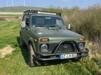 Gebraucht Lada niva 83 PS (61 kW) 2008 Grün SUV