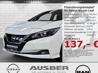 Gebraucht Nissan Leaf Acenta 110 kW (150 PS) 2021 Weiß Kleinwagen