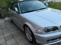 Gebraucht BMW 318 Cabriolet 143 PS (105 kW) 2002 Silber Cabrio