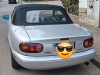 Gebraucht Mazda MX5 117 PS (86 kW) 1990 Silber Cabrio