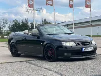 Gebraucht Saab 9-3 Cabriolet Aero 250 PS (183 kW) 2007 Schwarz Cabrio