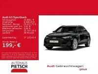 Gebraucht Audi A3 Sport 204 PS (150 kW) 2025 Mythosschwarz metallic Limousine
