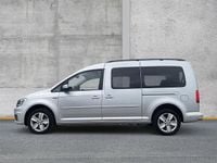 Second-hand VW Caddy Maxi Comfortline 150 CP (110 kW) 2017 Argintiu Monovolum