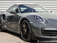 gebraucht Porsche 991 2 Turbo S Coupé PTS Schiefergrau Zusatzleder