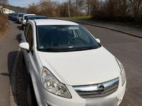 Gebraucht Opel Corsa 60 PS (44 kW) 2009 Weiß Kleinwagen