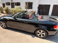 Gebraucht BMW 118 Cabriolet 142 PS (104 kW) 2009 Schwarz Cabrio