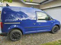 Usata VW Caddy 122 CV (89 kW) 2017 Blu Monovolume