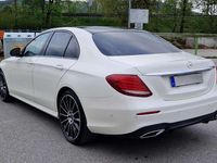 Gebraucht Mercedes E400 AMG line 340 PS (250 kW) 2018 Weiß Limousine