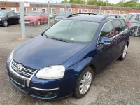Gebraucht VW Golf VI Comfortline 122 PS (89 kW) 2009 Blau Kleinwagen