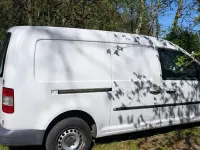 Gebraucht VW Caddy Maxi 102 PS (75 kW) 2008 Weiß Van / Kleinbus
