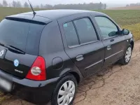Używany Renault Clio II Authentique 75 KM (55 kW) 2007 Czarny Sedan/Limuzyna