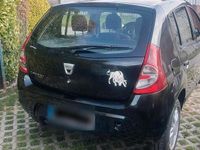 Gebraucht Dacia Sandero 75 PS (55 kW) 2010 Schwarz Limousine