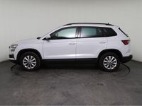 Gebraucht Skoda Karoq Selection 150 PS (110 kW) 2025 Weiß, moonweiss metallic (2y) SUV