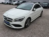 Gebraucht Mercedes CLA220 AMG line 184 PS (135 kW) 2018 Weiß Coupé