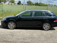 Gebraucht VW Golf VI Style 140 PS (102 kW) 2011 Ebenholzschwarz Kleinwagen